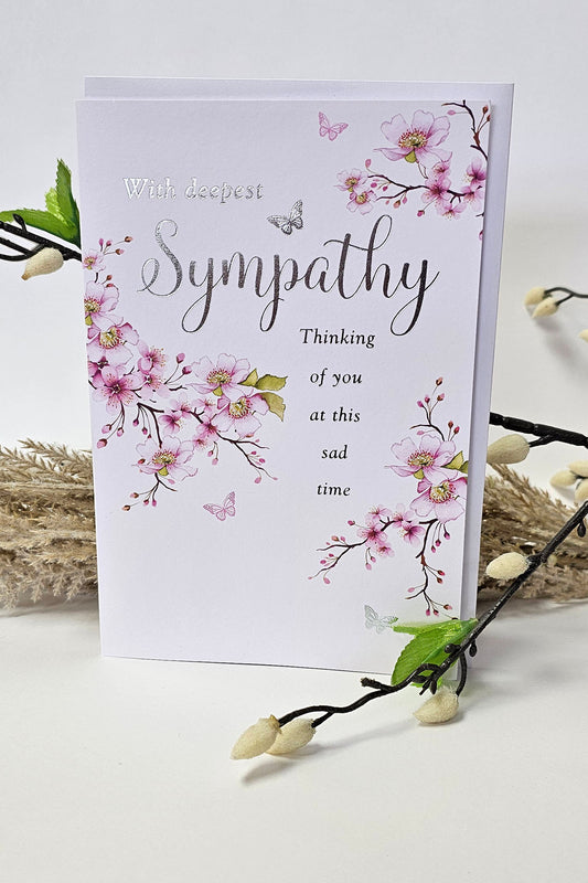 Sympathy Blossom Card