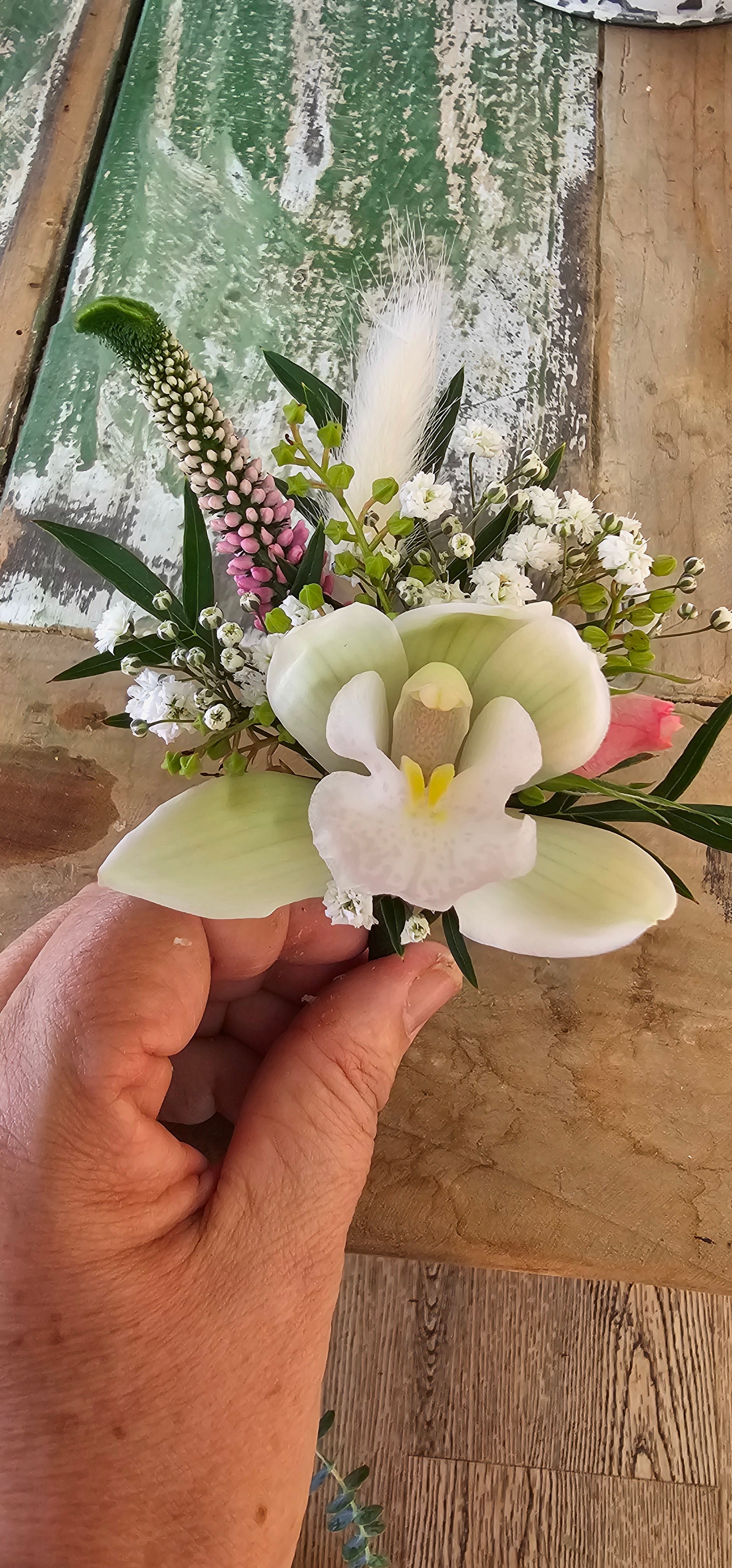 School Ball Flower Buttonhole