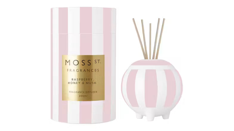 Moss St. Fragrances - Raspberry, Honey & Musk Diffuser 350ml