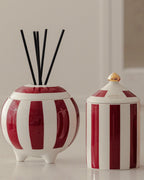 Moss St. Fragrances - Juicy Apple & Wild Fig Ceramic Candle 360g