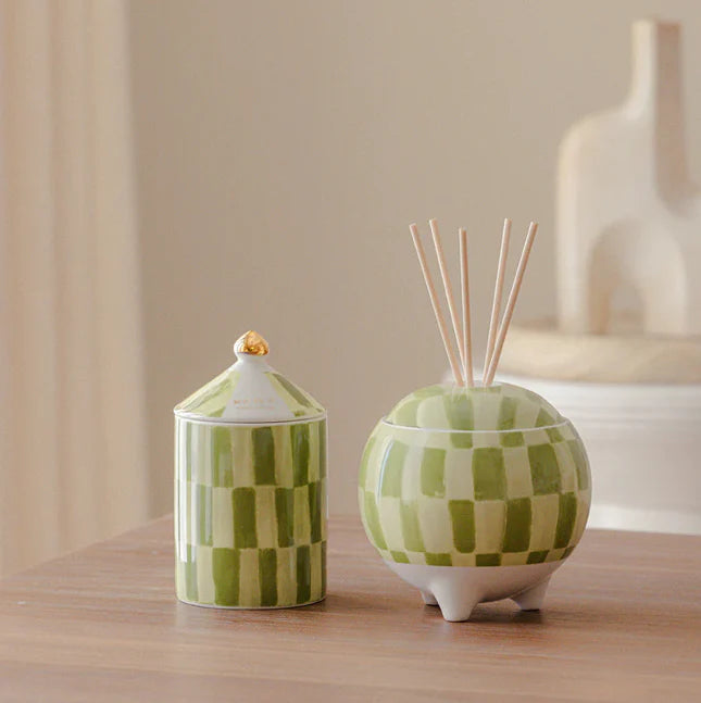 Moss St. Fragrances - Thyme & Olive Leaf Ceramic Candle 360g