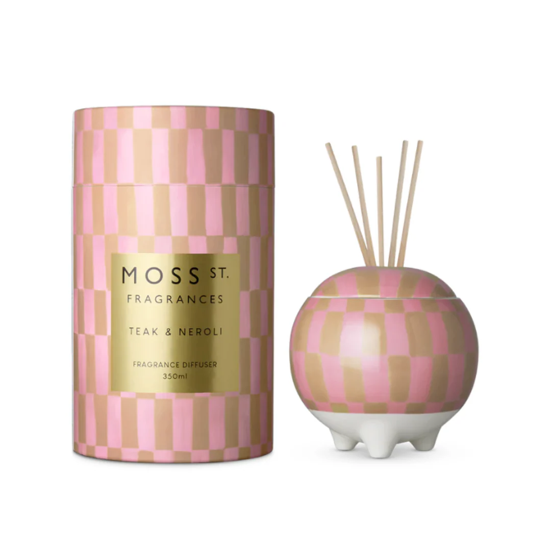 Moss St. Fragrances - Teak & Neroli Ceramic Diffuser 350ml