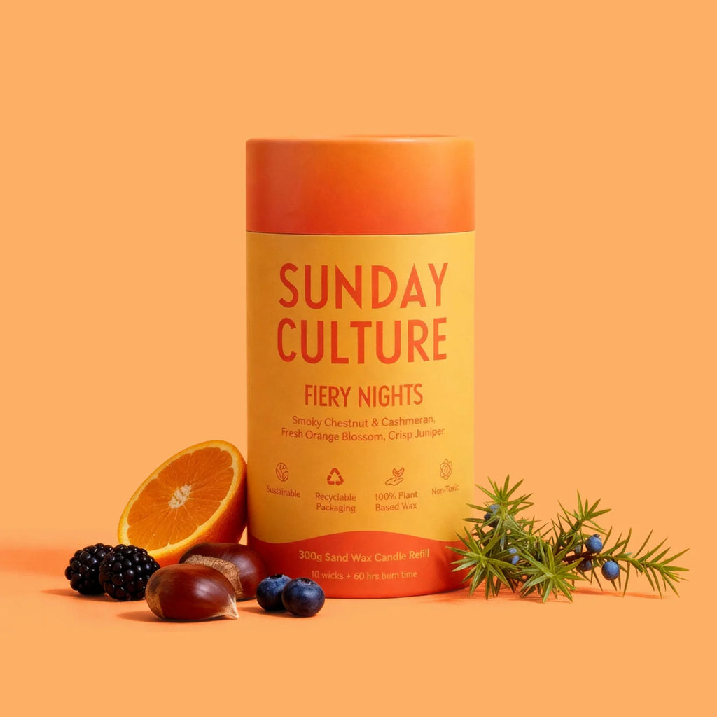 Sunday Culture Sand Wax Candle - SMALL 300G