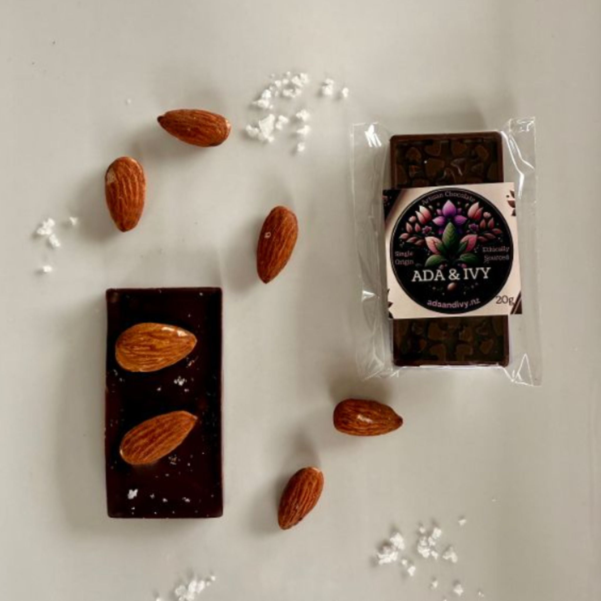 Dark Almond & Sea Salt Chocolate