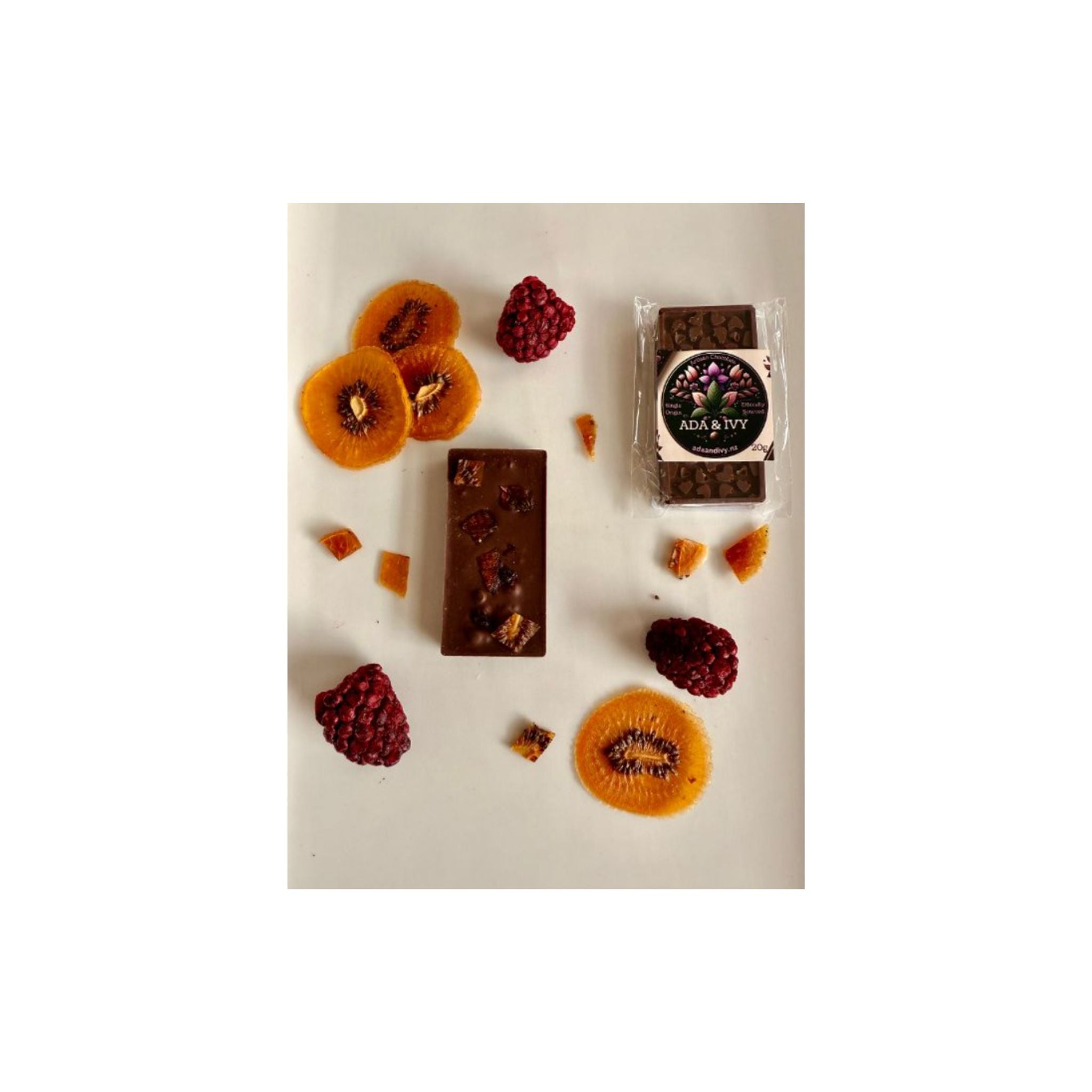 Boysenberry & Kiwifruit Chocolate