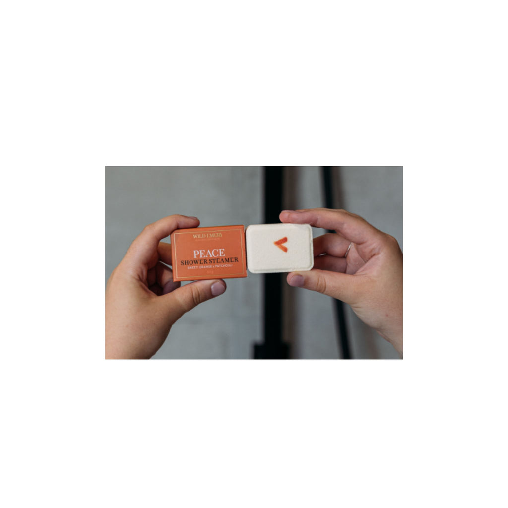 Peace-Sweet Orange x Patchouli , Shower steamer