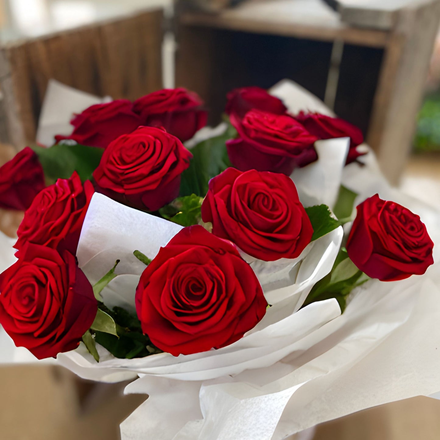 12 Red Valentines Roses Can be pre order for Valentines Day